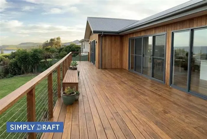 Simply Draft deck build, completed project